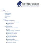 Tablet Screenshot of buffaloecpa.com